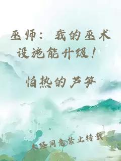 巫师:我的巫术设施能升级!